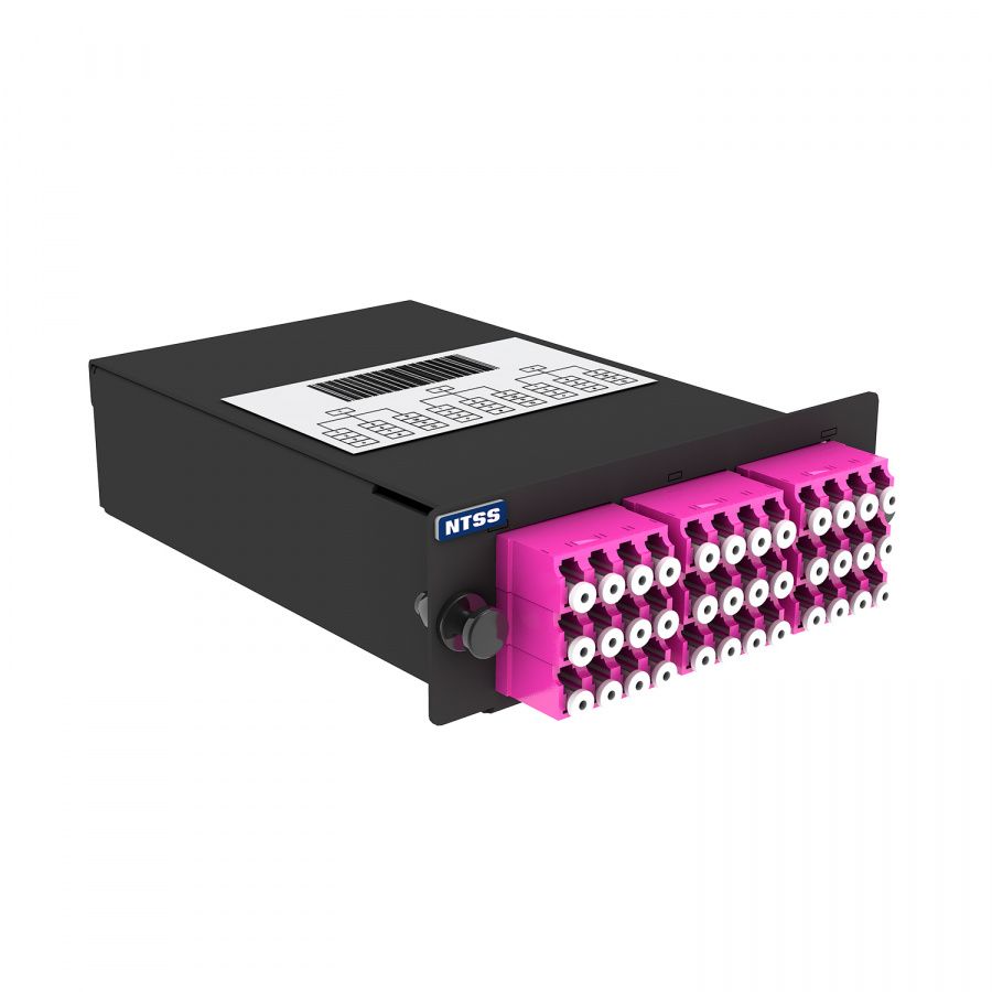 Кассета волоконно-оптическая  NTSS-C-ST-504-3x12MPO(m)/U-36xLC/U-A-BL