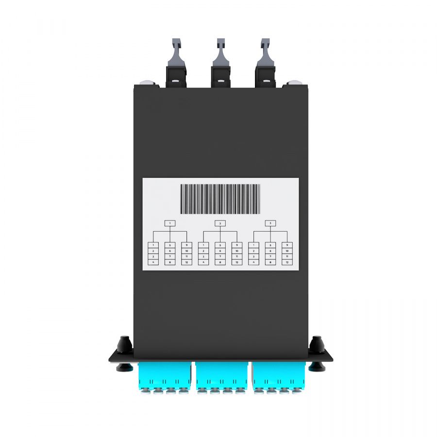 Кассета волоконно-оптическая  NTSS-C-ST-503-3x12MPO(m)/U-36xLC/U-A-BL