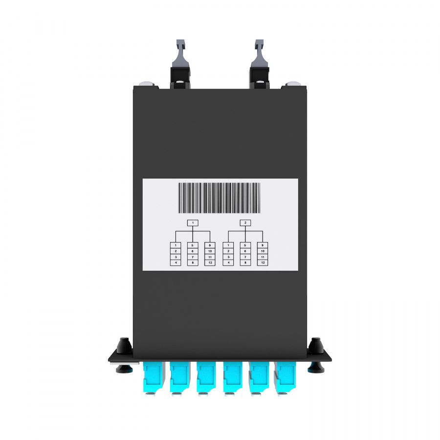 Кассета волоконно-оптическая  NTSS-C-ST-503-2x12MPO(m)/U-24xLC/U-A-BL
