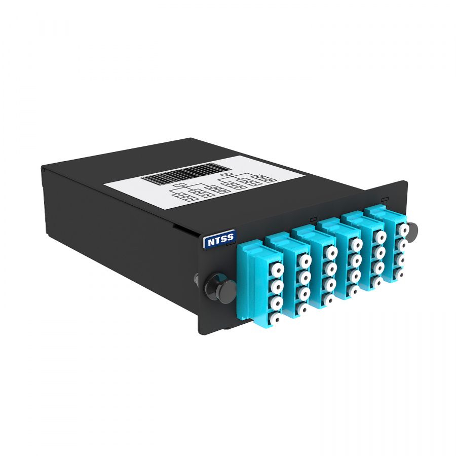 Кассета волоконно-оптическая  NTSS-C-ST-503-2x12MPO(m)/U-24xLC/U-A-BL