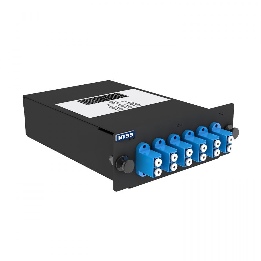 Кассета волоконно-оптическая  NTSS-C-ST-9-1xMPO(m)/A-12xLC/U-A-BL