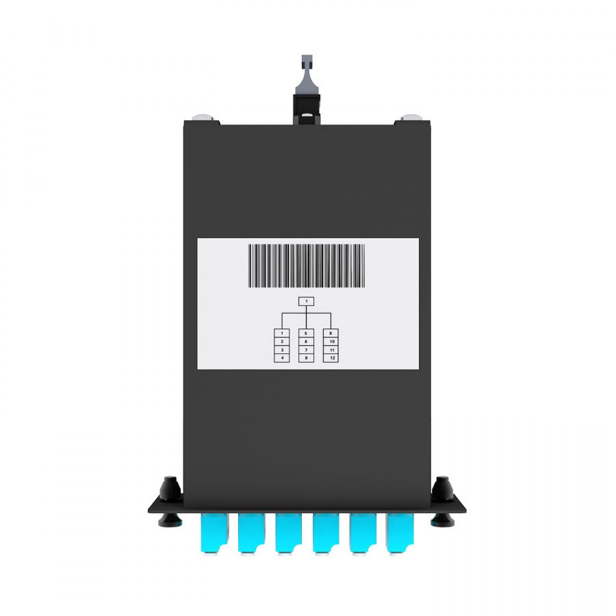 Кассета волоконно-оптическая  NTSS-C-ST-503-1xMPO(m)/U-12xLC/U-A-BL