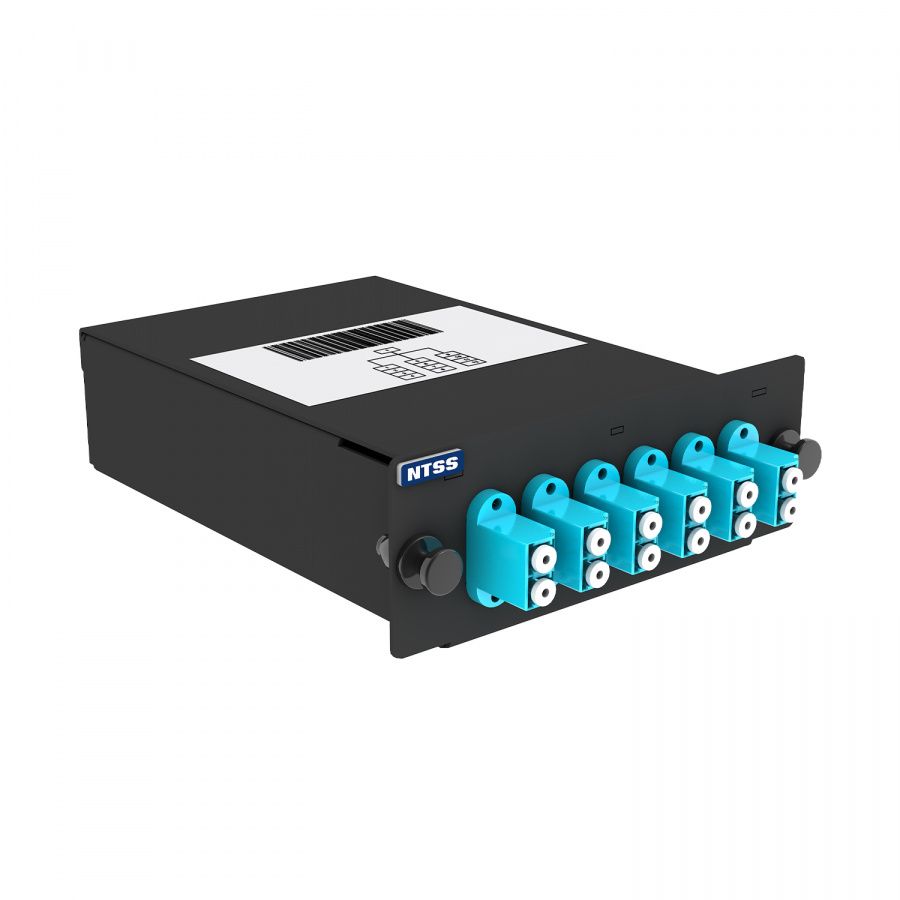 Кассета волоконно-оптическая  NTSS-C-ST-503-1xMPO(m)/U-12xLC/U-A-BL