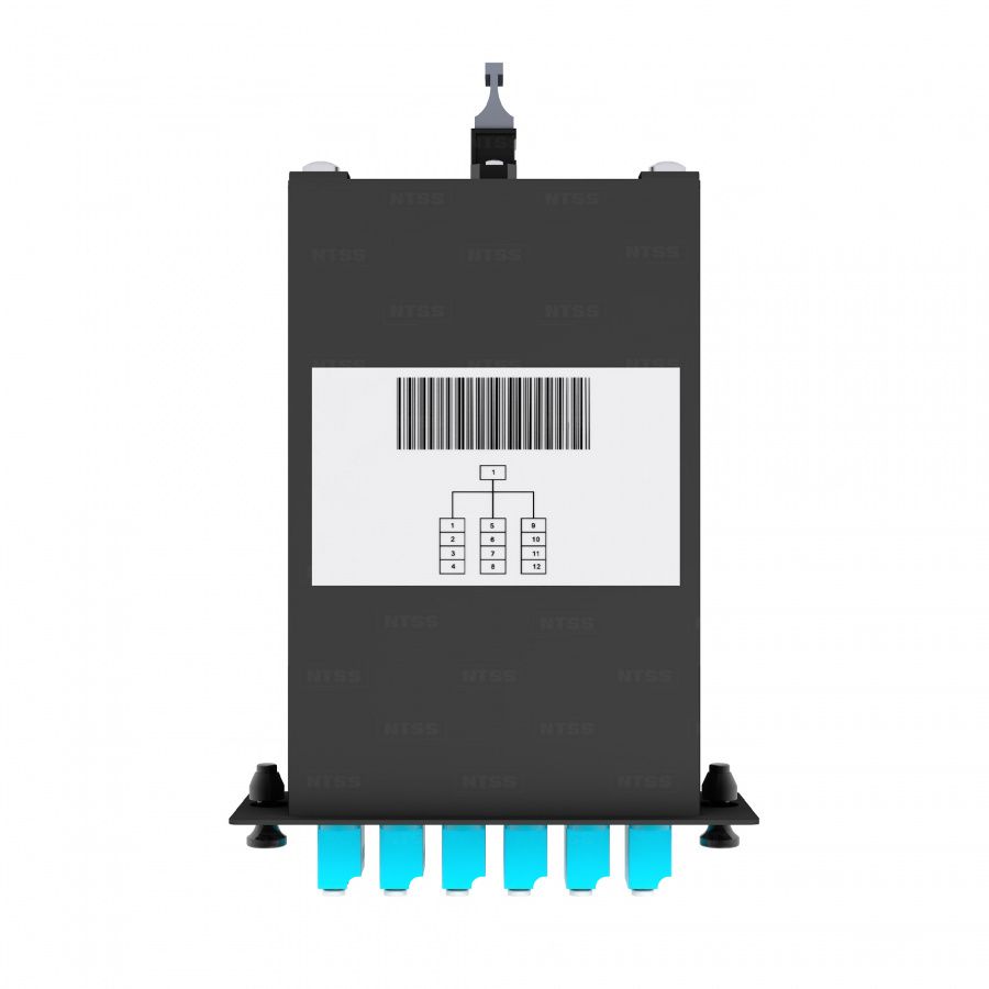 Кассета волоконно-оптическая  NTSS-C-ST-503-1x8MPO(m)/U-8xLC/U-A-BL
