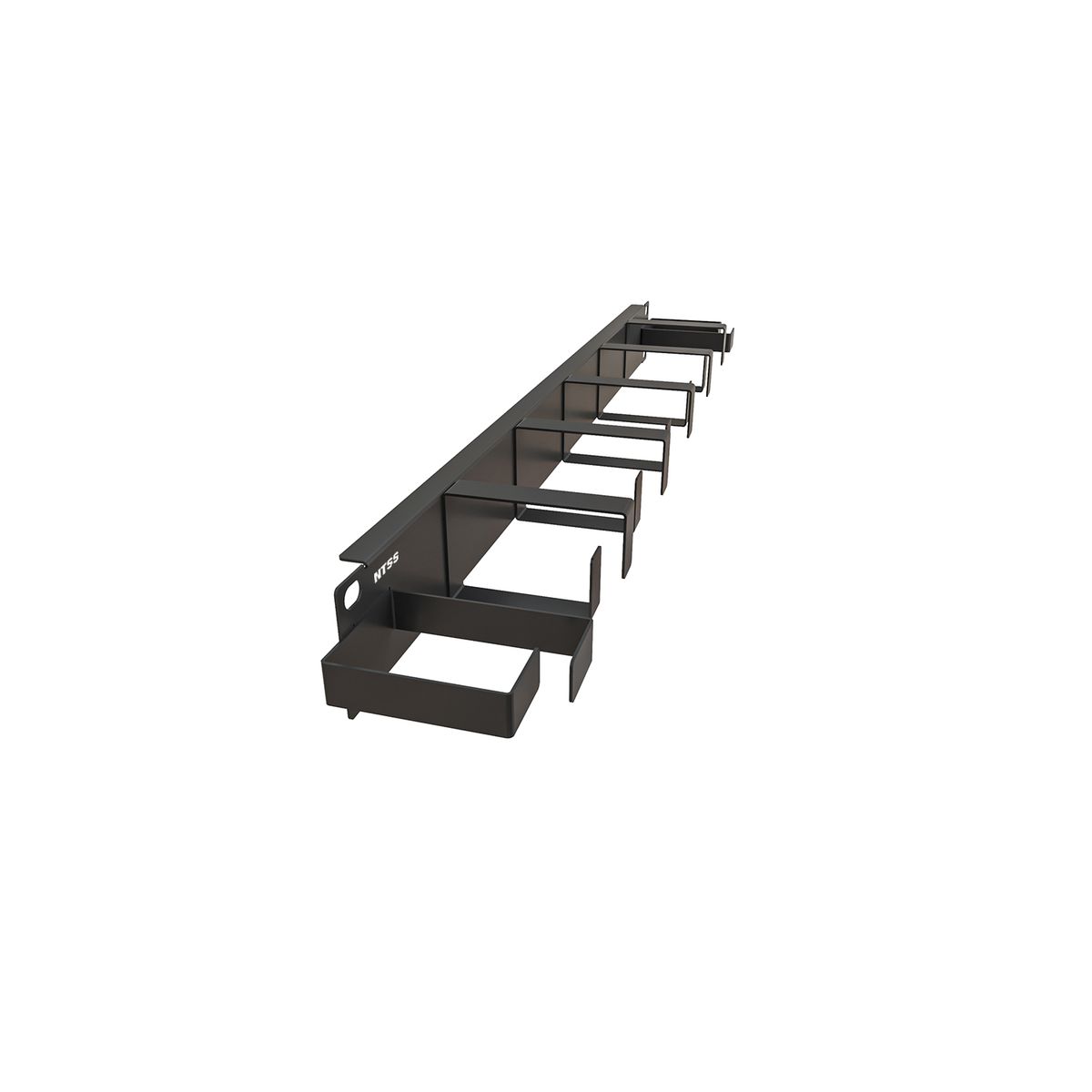 Органайзер кабельный  NTSS-HORG-1U-7(65)-BL