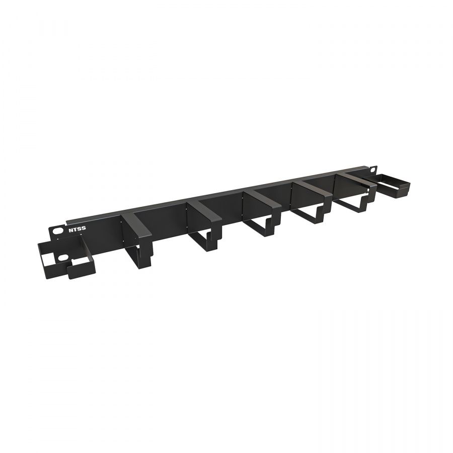 Органайзер кабельный  NTSS-HORG-1U-7(65)-BL
