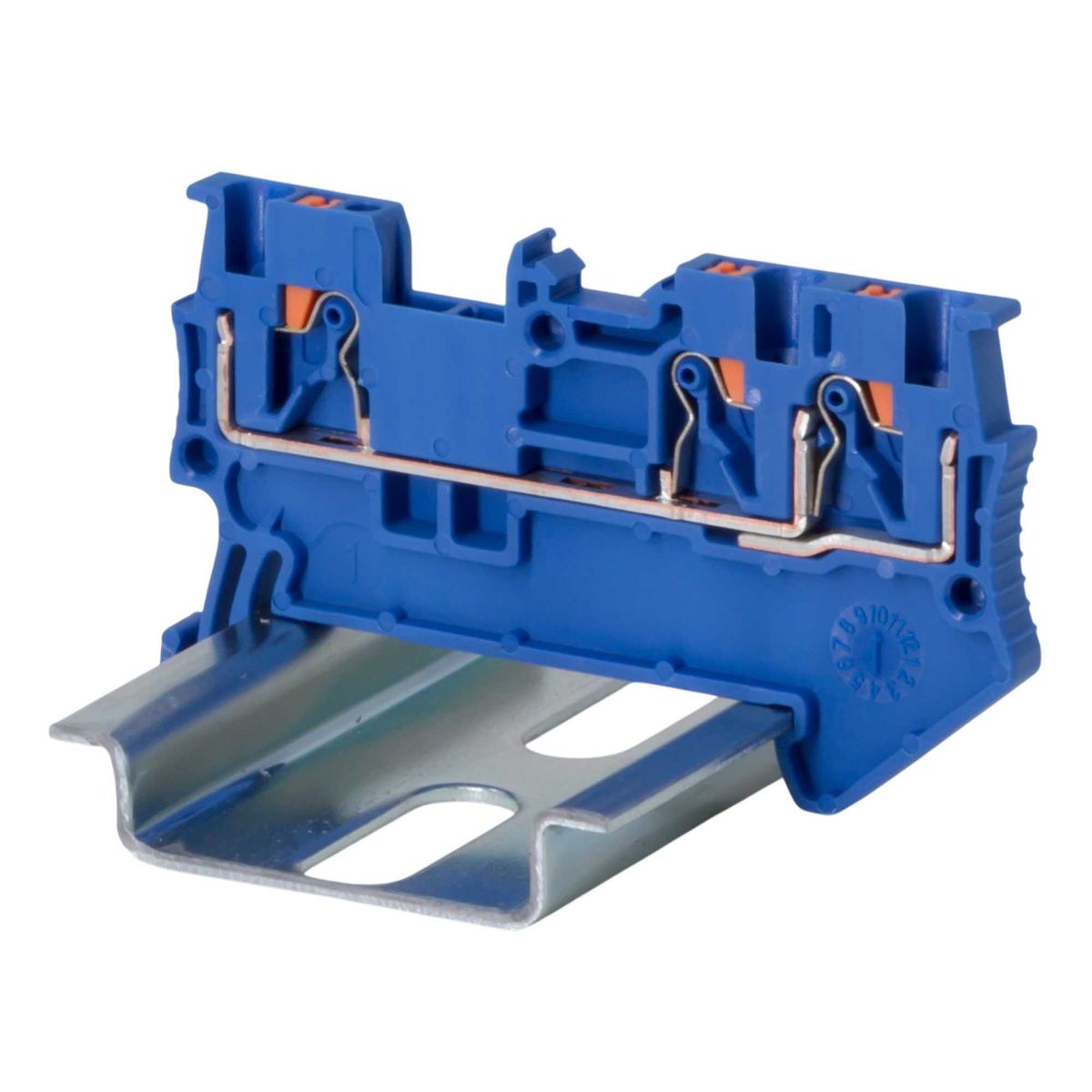 Клемма проходная  VPR-1.5-TWIN-BU