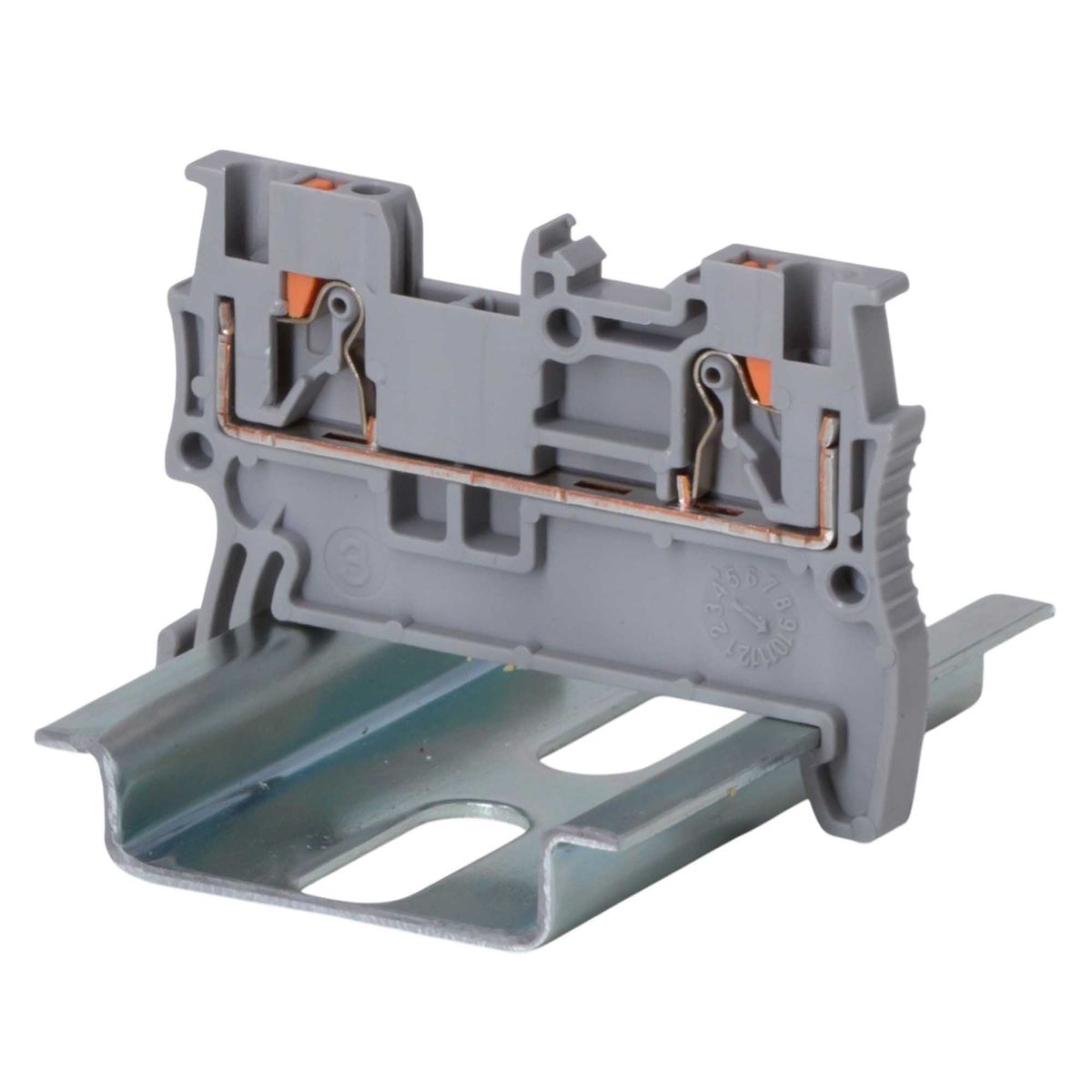 Клемма проходная  VPR-1.5-GY