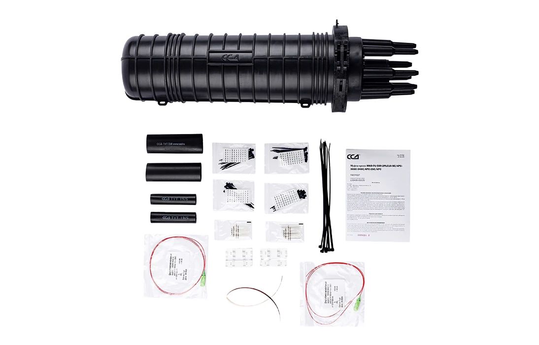 Муфта оптическая МКО-Г4/С09-2PLC16-SC/APC-36SC-34SC/APC-2SC/APC 130408-00329