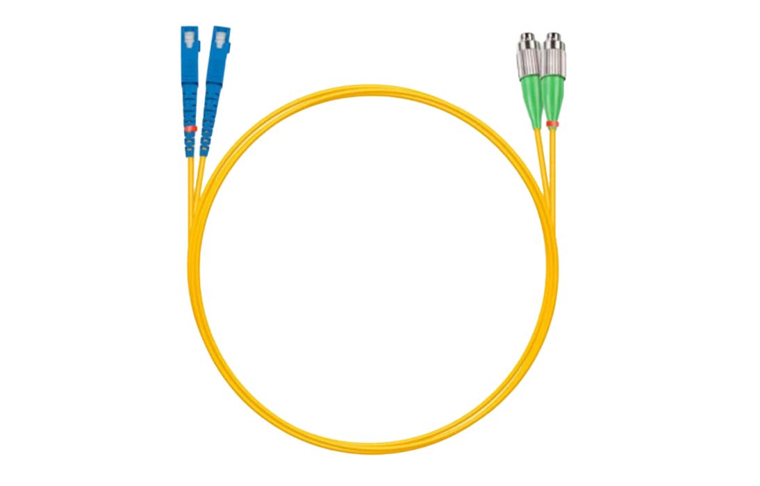 Шнур оптический ШОС-2SM/3.0 мм-FC/APC-SC/UPC-1.0 м 130202-07805