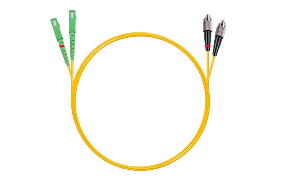 Шнур оптический ШОС-2SM/2.0 мм-FC/UPC-SC/APC-10.0 м 130202-05503