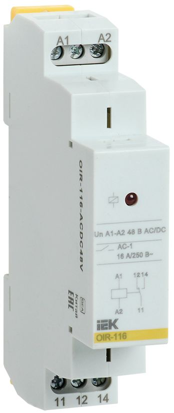 Реле промежуточное  OIR-116-ACDC48V
