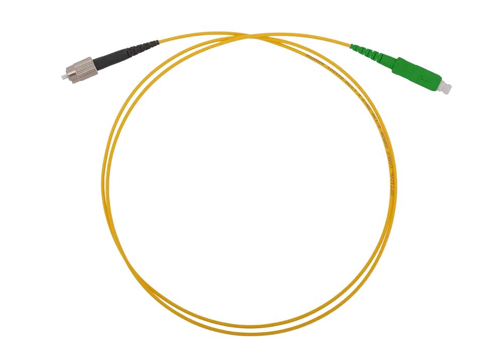 Шнур оптический ШОС-SM/2.0 мм-FC/UPC-SC/APC-10.0 м 130202-03666