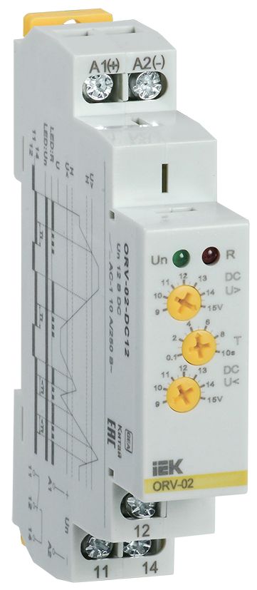Реле контроля  ORV-02-DC12