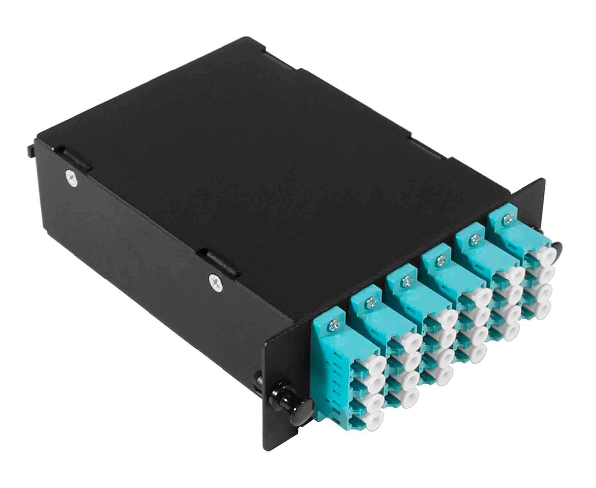 Кассета оптическая FO-4K-6QLC/U-2MPO/U(m)-MM503-BK-T 12544c