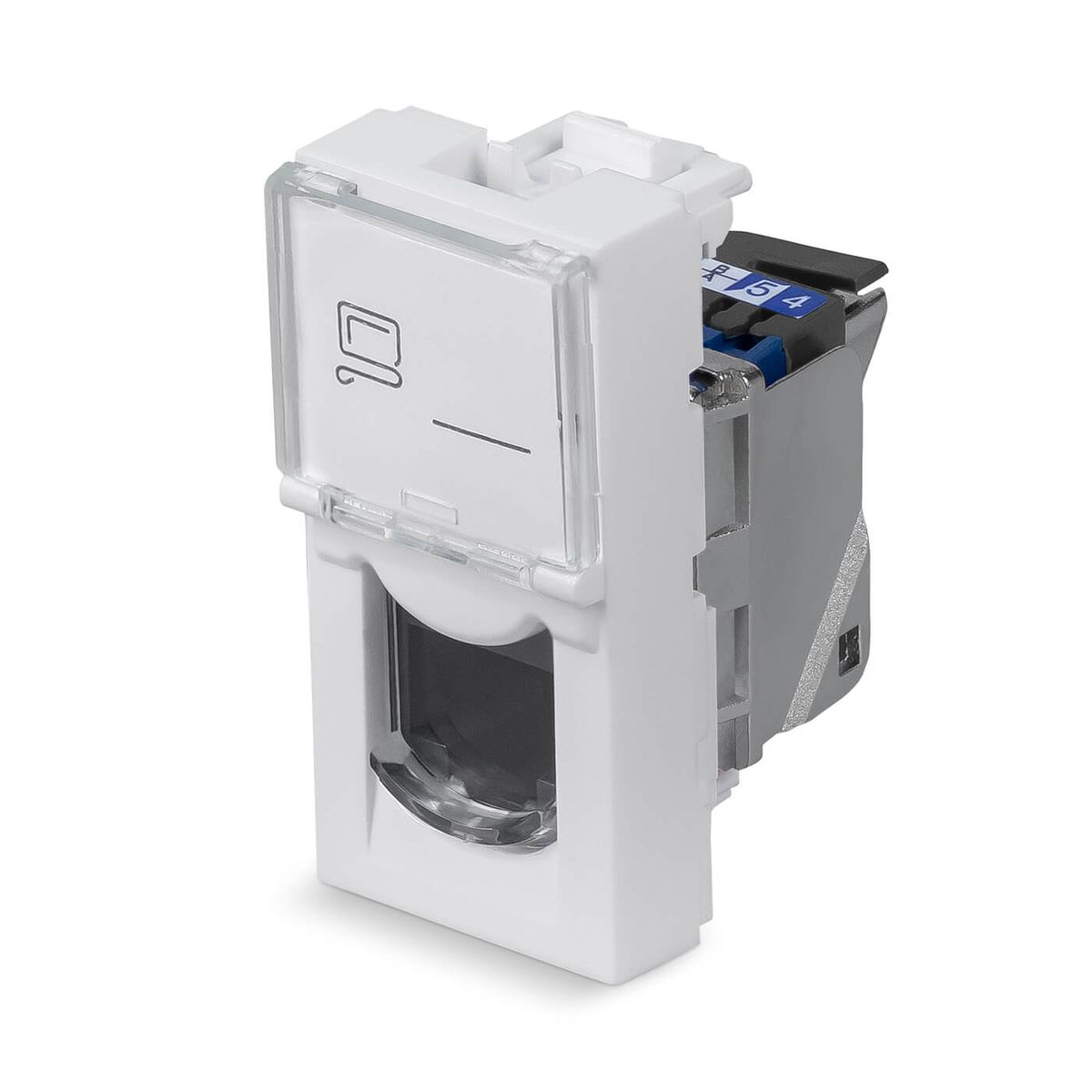 Вставка KJ-RJ45-Cat.6-SH-180T-FP-L-22.5 11841c