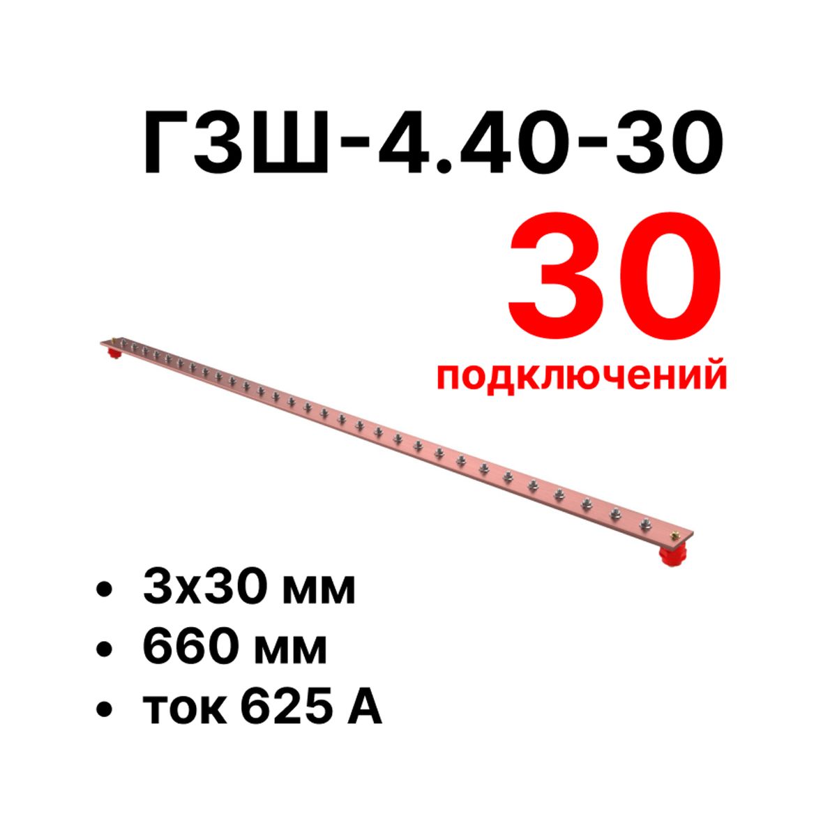 Шина заземления CGB-ГЗШ-4.40-30 11632c