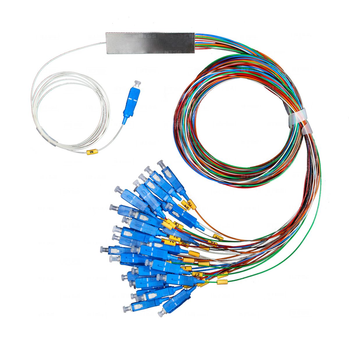 Разветвитель оптический FCT-PLC-1/8-9-SC/U-1.5-0.9 11320c