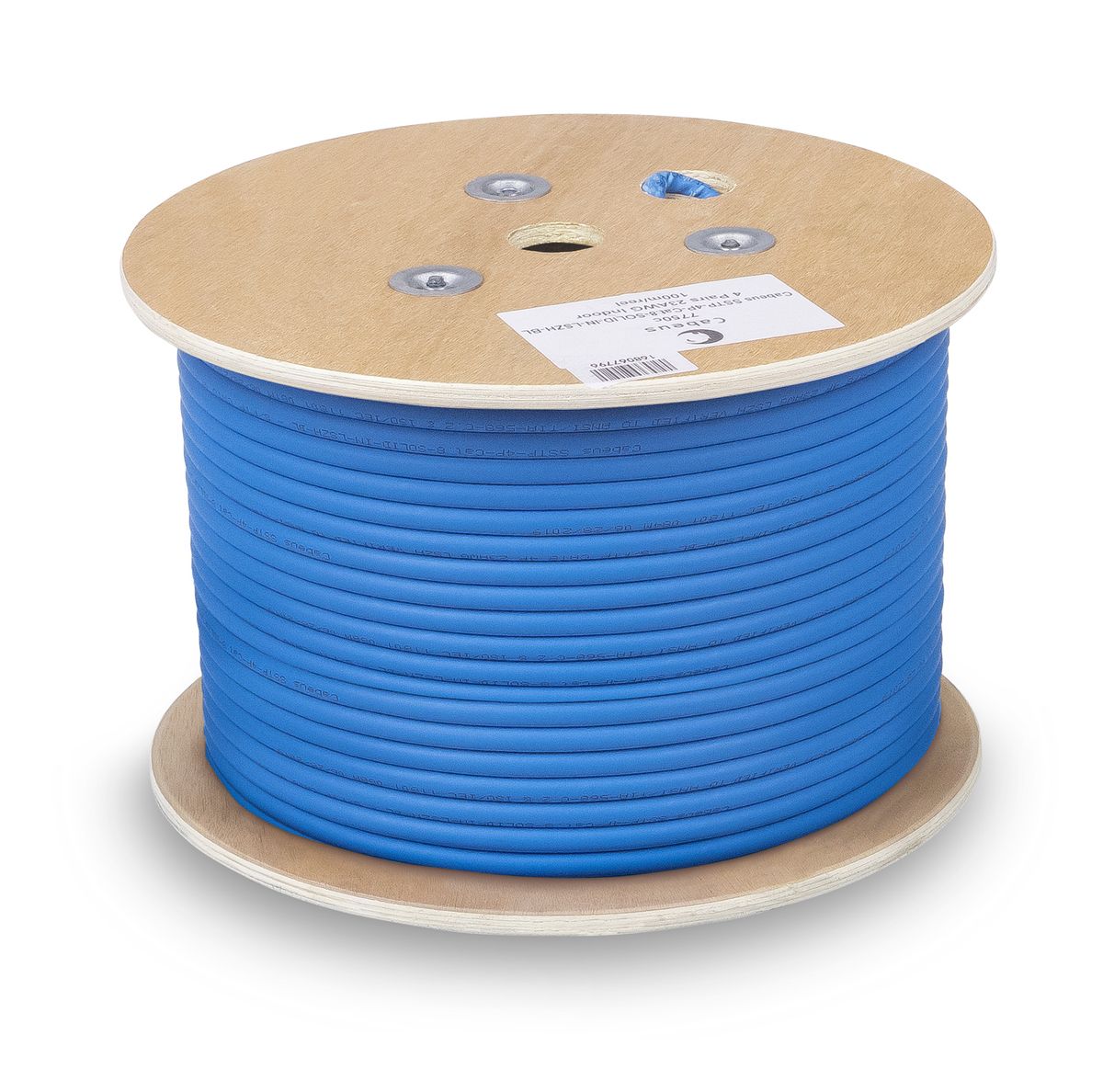 Кабель витая пара SSTP-4P-Cat.8-SOLID-IN-LSZH-BL-100 7750c-1