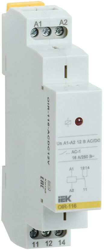 Реле промежуточное  OIR-116-ACDC12V