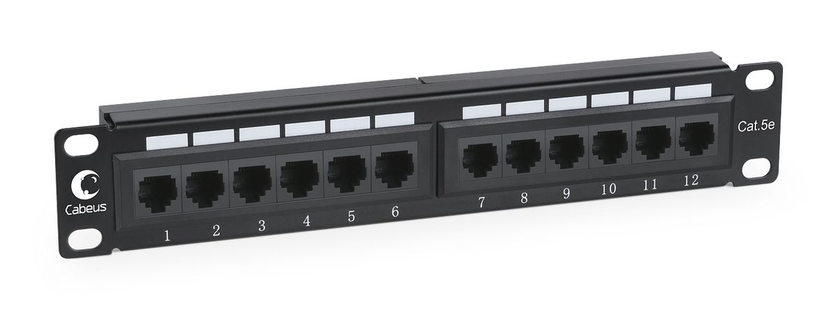 Патч-панель PL-12-Cat.5e 10"-Dual 7085c