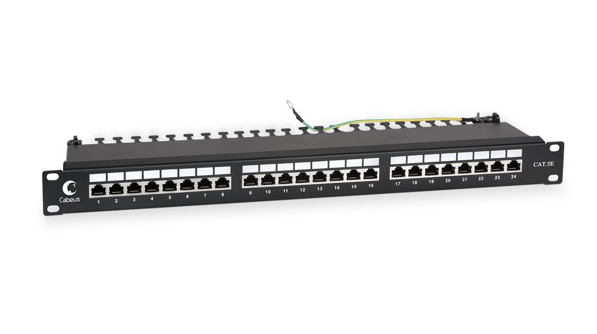 Патч-панель PL-24-Cat.5e-SH-Dual 7002c