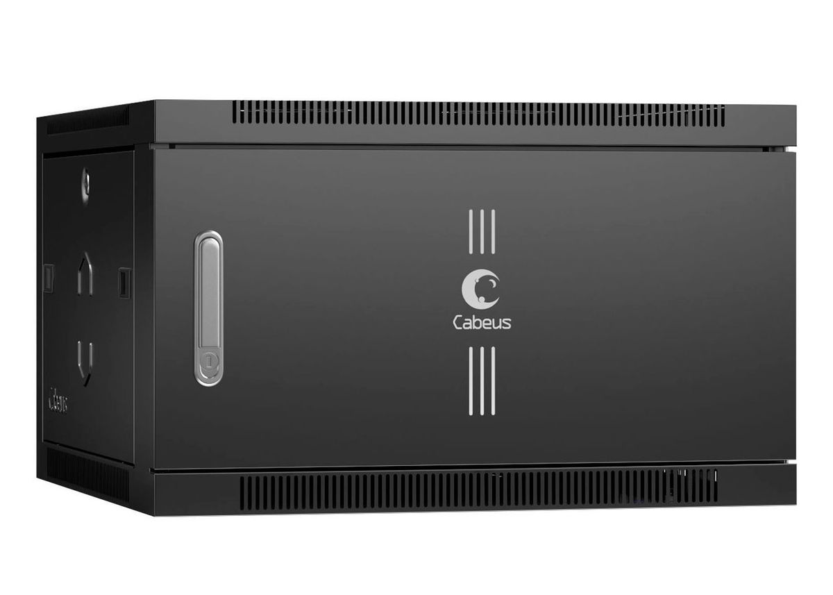 Шкаф телекоммуникационный SH-05F-6U60/35m-BK 8609c