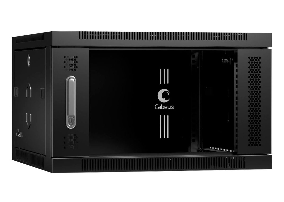 Шкаф телекоммуникационный SH-05F-6U60/60-BK 8587c