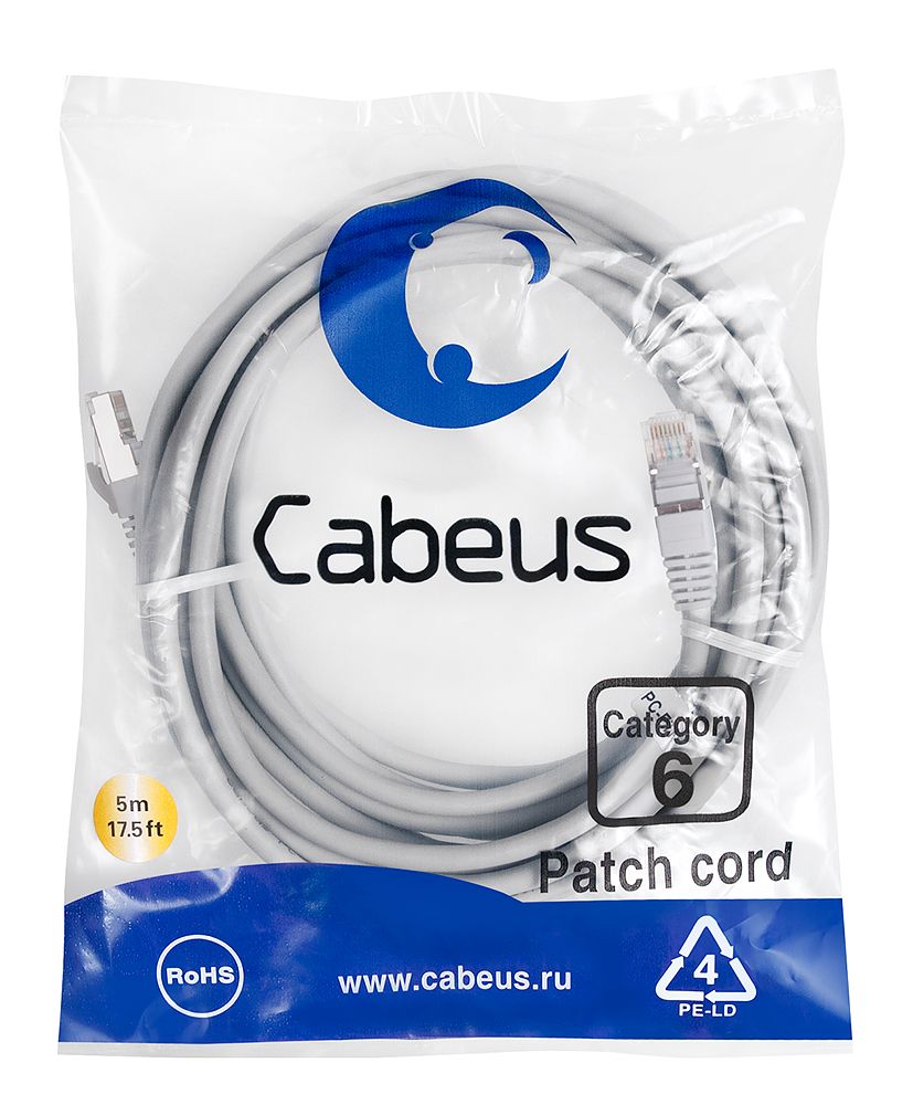 Патч-корд PC-FTP-RJ45-Cat.6-5m-LSZH 7912c