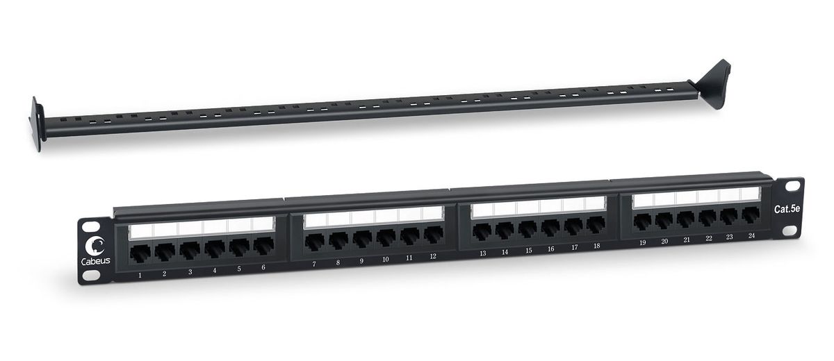 Патч-панель PL-24-Cat.5e-Dual 7000c
