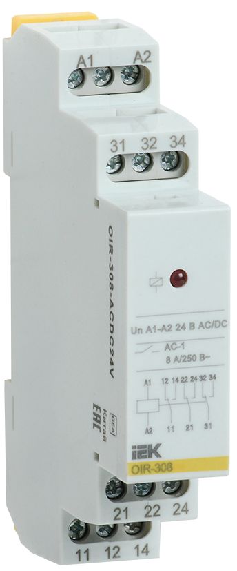 Реле промежуточное  OIR-308-ACDC24V