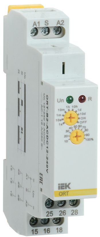 Реле задержки  ORT-B2-ACDC12-240V