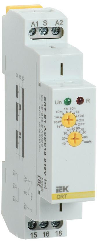 Реле задержки  ORT-B1-ACDC12-240V
