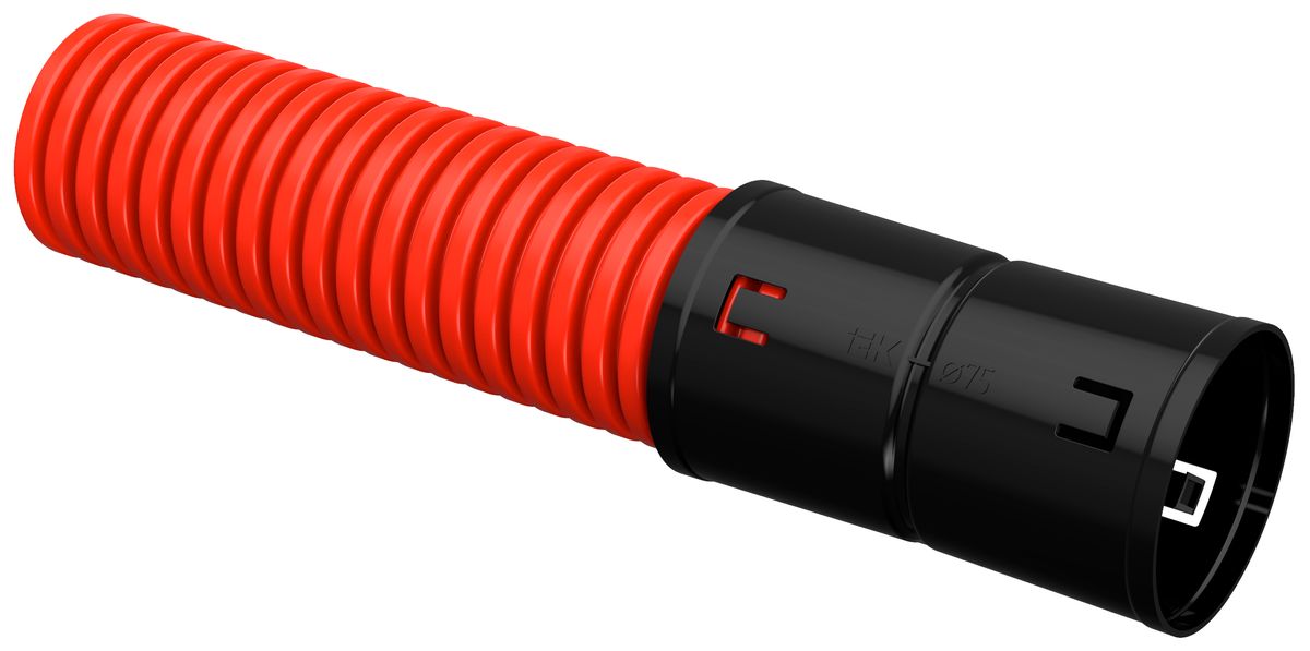 Труба гофрированная  CTG12-075-K04-050-R