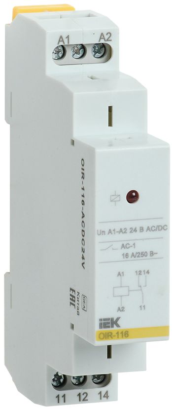 Реле промежуточное  OIR-116-ACDC24V