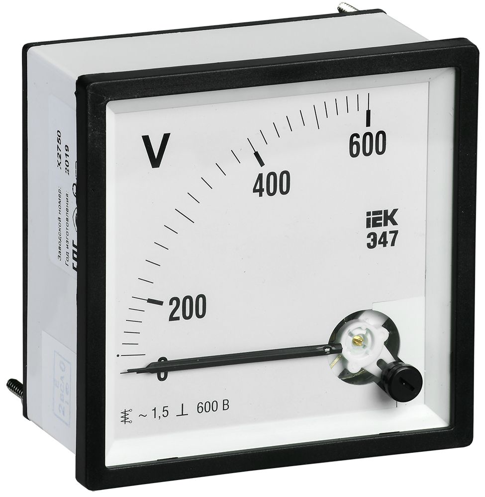 Вольтметр  IPV10-6-0600-E