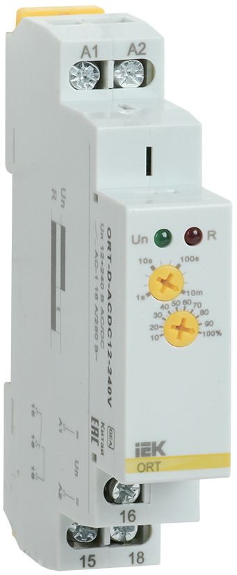 Реле задержки  ORT-D-ACDC12-240V