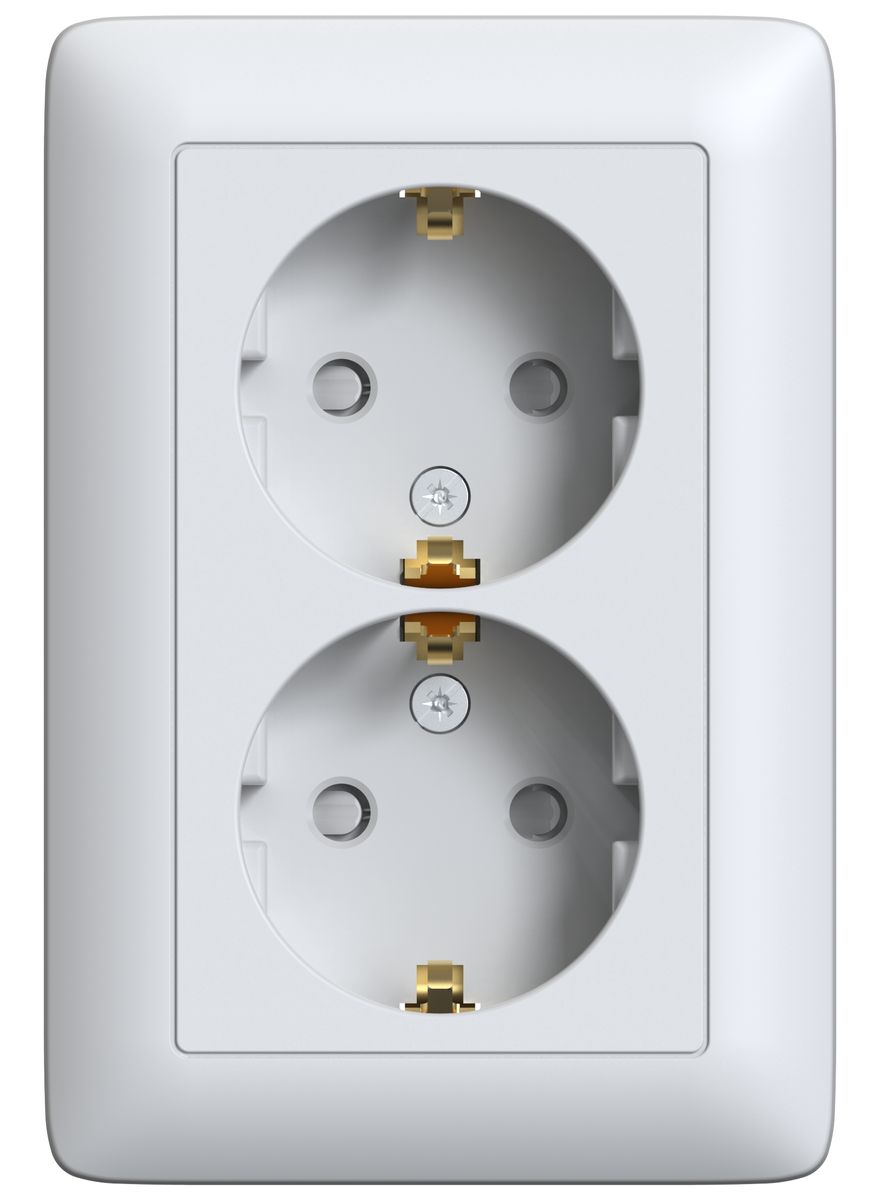 Розетка силовая  RS16-231-B