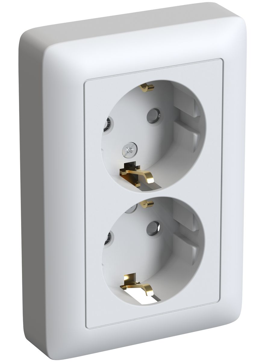 Розетка силовая  RS16-231-B