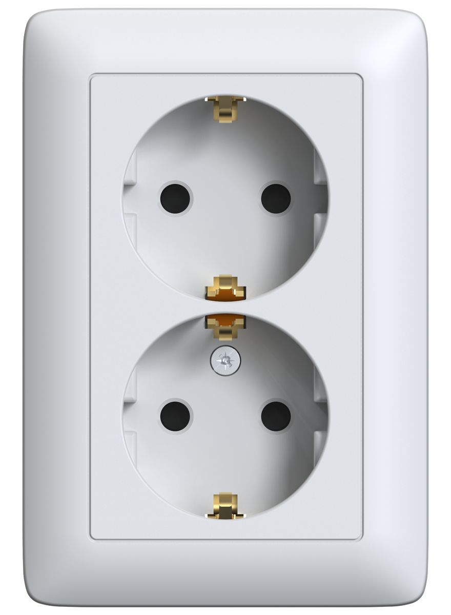 Розетка силовая  RS16-236-B