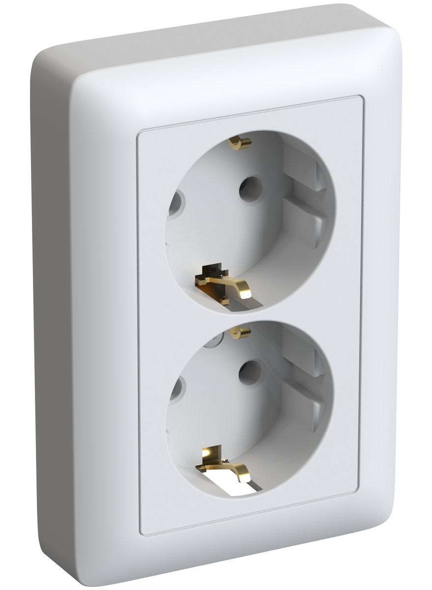 Розетка силовая  RS16-236-B