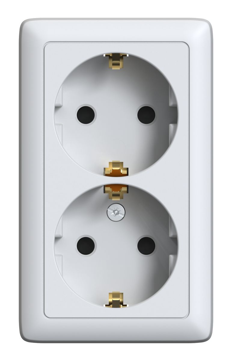 Розетка силовая  RA16-238-B