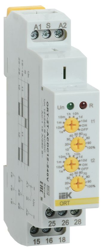 Реле времени  ORT-2T-ACDC12-240V