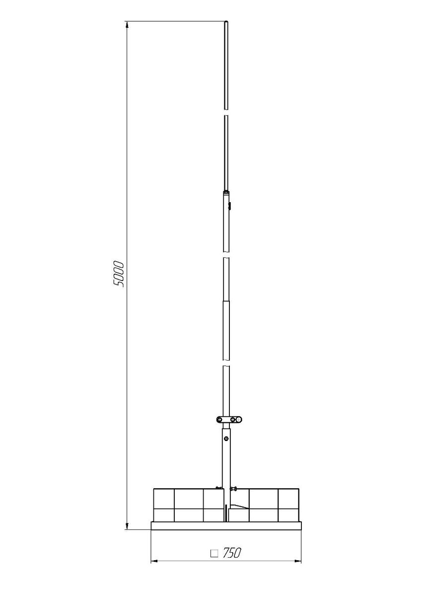 Молниеприемник К2М-204НК-50 М204005
