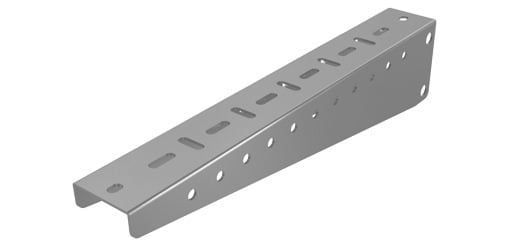 Консоль в профиль 40х30х1.5 мм, для легких нагрузок осн.200 SM-KPL-0-200x1.5-HZ