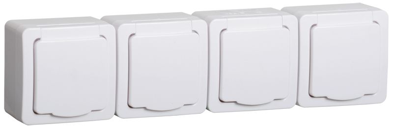 Розетка силовая  ERMP42-K01-16-54-EC
