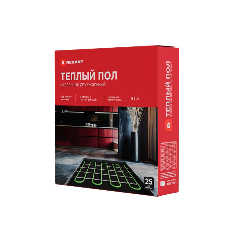 Комплект теплого пола Slim RNB-190-2300 51-0509-3