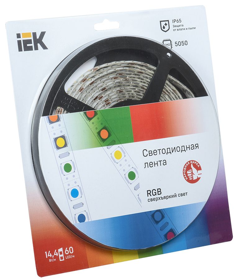 Лента светодиодная LSR-5050RGB60-14.4-IP65-12V LSR2-3-060-65-1-05