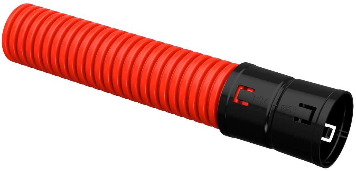 Труба гофрированная  CTG12-063-K04-050-R