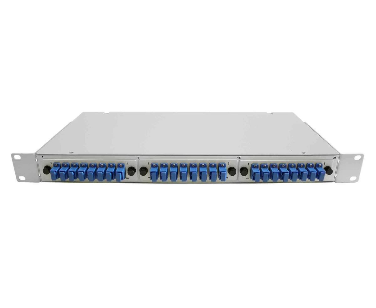 Кросс оптический FO-19-3FP-24FC/ST/SC-GY-T 12465c